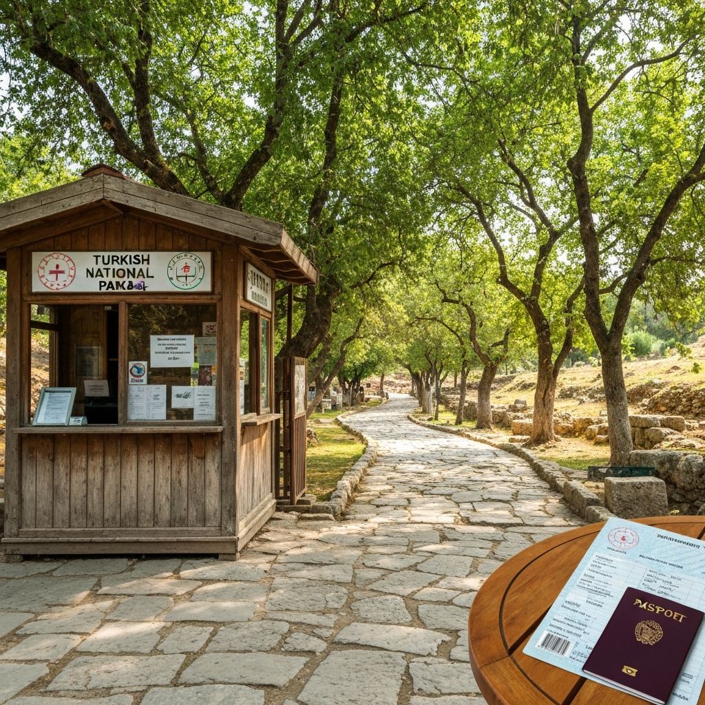 Olympos Ancient City entrance